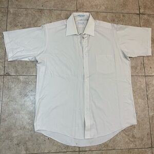 Van Heusen Tan Casual Button Down Shirt